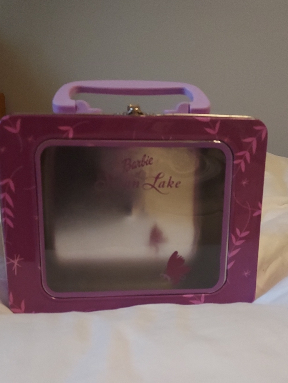 Vintage Barbie Swan Lake Tin Box